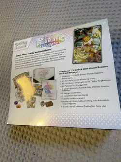 Pokemon TCG Scarlet & Violet Prismatic Evolutions Elite Trainer Box SEALED ETB - Image 2
