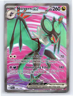 Pokemon TCG - SV02 Paldea Evolved - Noivern ex Ultra Rare Holofoil 246/193 - Image 1