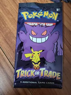 Factory Sealed 15 Pokemon TCG Halloween Trick or Trade Booster Packs 2022 - Image 2