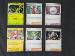 Lot of 6 Play Pokemon League Prize Pack Series 8 Holos - Image 1