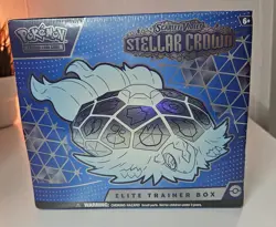 Pokemon TCG Stellar Crown Elite Trainer Box ETB Sealed - Image 1