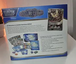 Pokemon TCG Stellar Crown Elite Trainer Box ETB Sealed - Image 3
