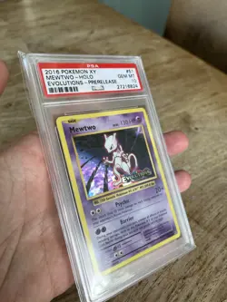 Pokemon XY Evolutions #51 Mewtwo Prerelease PSA 10 MINT - Image 2