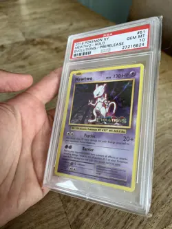 Pokemon XY Evolutions #51 Mewtwo Prerelease PSA 10 MINT - Image 4