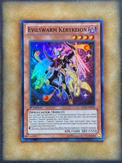 Yugioh Evilswarm Kerykeion LTGY-EN094 Super Rare 1st Ed NM - Image 1