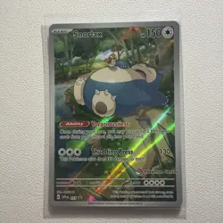 Snorlax 051 Pokemon Center Stamped Black Star Promo Card SVP051 - Image 1