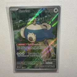 Snorlax 051 Pokemon Center Stamped Black Star Promo Card SVP051 - Image 2