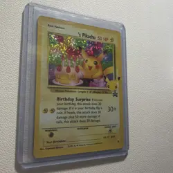 Pokemon TCG Birthday Pikachu #24 Celebrations 25th Anniversary Card - Image 3