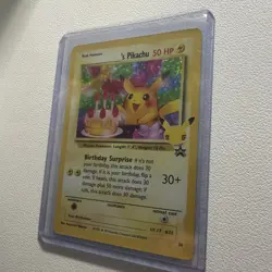 Pokemon TCG Birthday Pikachu #24 Celebrations 25th Anniversary Card - Image 4
