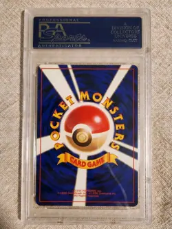 1998 Pokemon Here Comes Team Rocket! Japanese Holo Trainer Card PSA 8.5 NM MT - Image 2