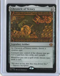 MTG LORWYN ECLIPSED CHRONICLE OF VICTORY RARE - Image 1