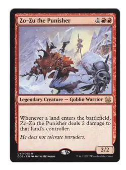 1x Zo-Zu the Punisher NM-Mint, English Duel Decks: Mind vs. Might MTG Magic - Image 1
