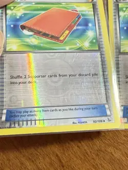 2 Pal Pad 92/106 Flashfire Pokemon TCG Reverse Holo Moderately Played - Image 2