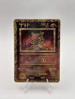 Ancient MEW (1999) Promo Pokemon Cards Holo HP - Image 1