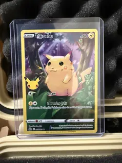Pokemon Card Pikachu 005/025 Celebrations FULL ART HOLO RARE - NM - Image 1