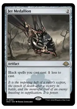 Jet Medallion Modern Horizons 3 Regular MTG Card Magic The Gathering - Image 1