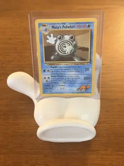 Pokemon TCG Misty's Poliwhirl Gym Heroes Card 53/132 Unlimited Uncommon - Image 1