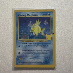 Pokemon TCG Shining Magikarp Holo Card 66/64 Celebrations Series - Image 1