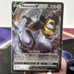 Melmetal V - 047/078 - Pokemon Go Sword & Shield Ultra Rare Card NM - Image 1