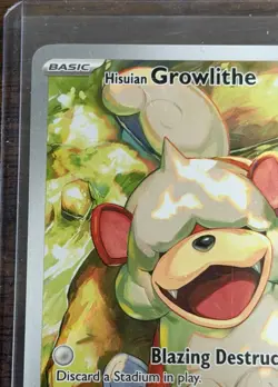 🔥Pokemon TCG “Hisuian Growlithe” 181/167 Holo Sv06: Twilight Masquerade🔥✅ - Image 5