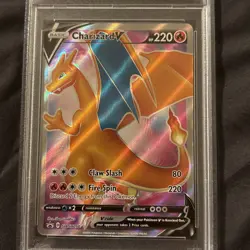 Pokemon Charizard V #SWSH50 - Sword & Shield Champions Path ETB Promo PSA 10 - Image 2
