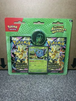 Pokemon TCG Ascended Heroes 2-Pack Blister | Erika’s Tangela Promo | New Sealed - Image 1