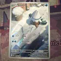 Pokemon Snover 140/132 Mega Evolution Pack Fresh - Image 1