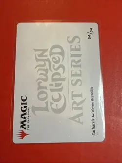 Catharsis Art Card (Gold-Stamped Signature) Art Series: Lorwyn Eclipsed Regular - Image 2