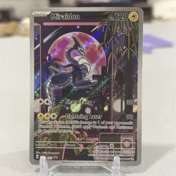 Miraidon SVP 013 Illustration Rare Scarlet & Violet Promo Pokemon Card - Image 1