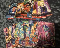 37 Japanese Dragon Ball Z Dbz Cards Bulk Lot Non-holos NM - Image 1