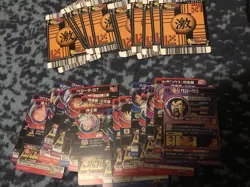 37 Japanese Dragon Ball Z Dbz Cards Bulk Lot Non-holos NM - Image 2