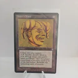 MTG Jester's Mask Ice Age Regular Magic The Gathering - Image 1
