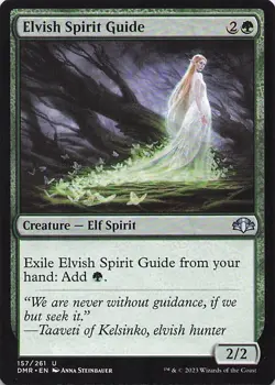 Elvish Spirit Guide Dominaria Remastered Regular - Image 1