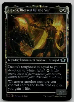 Daxos, Blessed by the Sun (Halo Foil) U March of the Machine: Multiverse Legends - Image 1