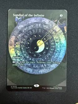 Sundial of the Infinite (BORDERLESS FOIL) - Avatar: The Last Airbender (MTG) NM - Image 1