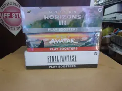 MTG MODERN 3 + FINAL FANTASY + AVATAR BOOSTER BOXES - Image 1