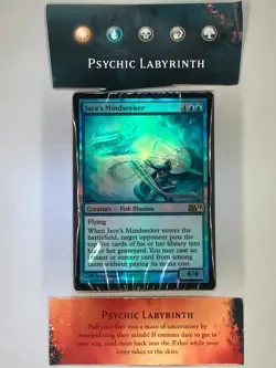 Magic The Gathering Preconstructed Deck Magic 2014 Core Set Psychic Labyrinth WU - Image 2