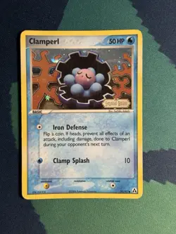 Clamperl 51/92 Ex Legend Maker Reverse Holo Foil Stamped Pokemon Card HP - Image 2