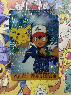 Pokemon Charizard Vintage Pocket Monsters Vending HOLO Prism Sticker 99 Nintendo - Image 4
