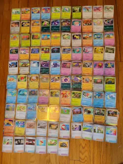 HUGE Pokemon Scarlet & Violet 151 Set. 58 Rare Holos. 190 Total Lot. 59 Uncommon - Image 1