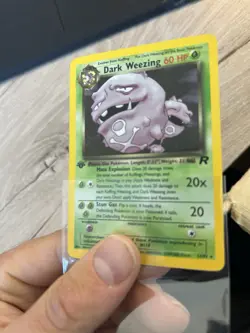 Dark Weezing - 1st Edition Team Rocket 14/82 Rare Holo Pokemon TCG - Image 4