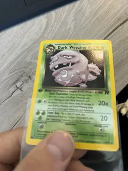 Dark Weezing - 1st Edition Team Rocket 14/82 Rare Holo Pokemon TCG - Image 5