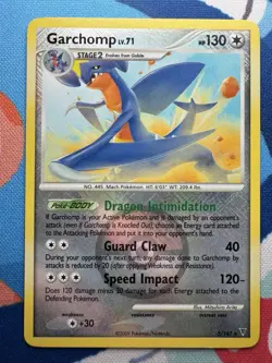 Pokemon Garchomp 5/147 National Championships Promo Holofoil NM/LP!! - Image 1