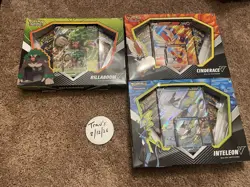 Pokemon TCG Galar Partners All 3 Boxes Rillaboom, Inteleon & Cinderace NEW!!! - Image 1