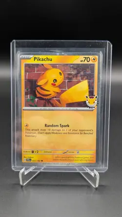 Pikachu 051 /162 - Stamped Pokemon Day 2026 Holo Promo - Pokemon TCG 🔥 - Image 1