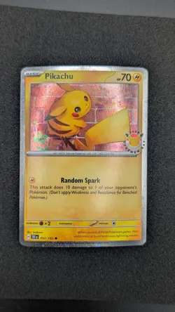 Pikachu 051 /162 - Stamped Pokemon Day 2026 Holo Promo - Pokemon TCG 🔥 - Image 2