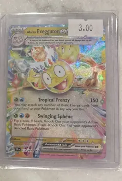 2024 Pokemon TCG - Surging Sparks - Alolan Exeggutor ex - 133/191 NM - Image 1