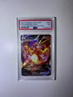 Pokemon Charizard VMAX SWSH261 Ultra-Premium Promo Holo PSA 7 Sword & Shield - Image 1