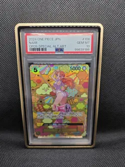Special Alternate Art Nami One Piece 2024 OP09 Japanese SP OP08-106 SR PSA 10 - Image 1
