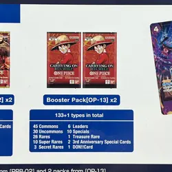 One Piece Card Game Illustration Box Vol 6 OP13 PRB02 English Genuine Sealed - Image 4